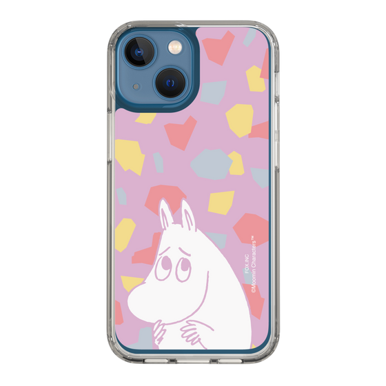 スリムプロテクションケース［ MOOMIN - Fearful face - color ］