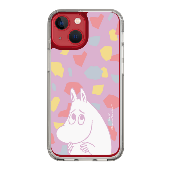 スリムプロテクションケース［ MOOMIN - Fearful face - color ］