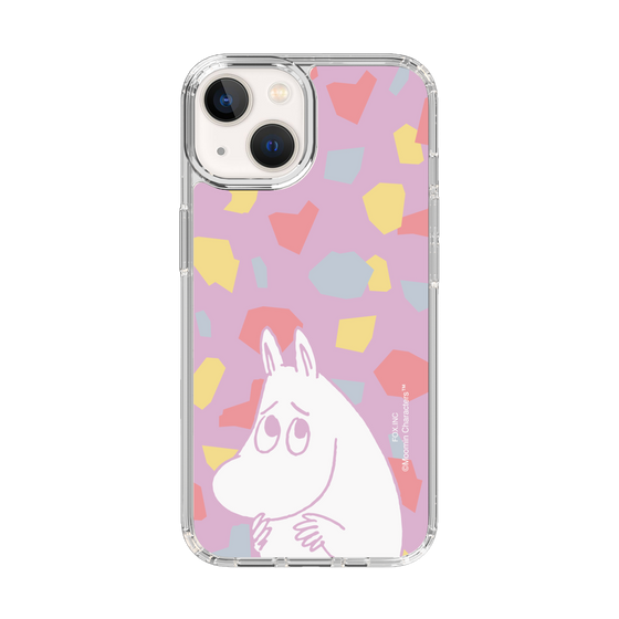 スリムプロテクションケース［ MOOMIN - Fearful face - color ］