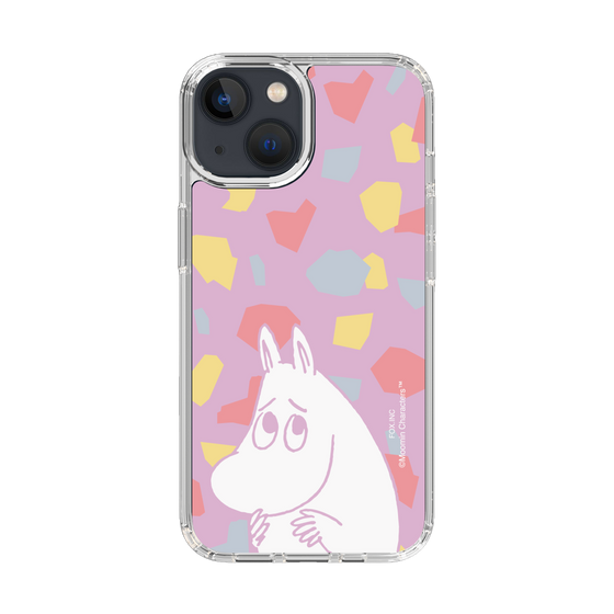 スリムプロテクションケース［ MOOMIN - Fearful face - color ］