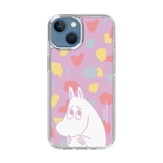 スリムプロテクションケース［ MOOMIN - Fearful face - color ］