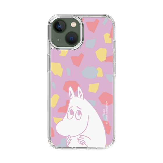 スリムプロテクションケース［ MOOMIN - Fearful face - color ］