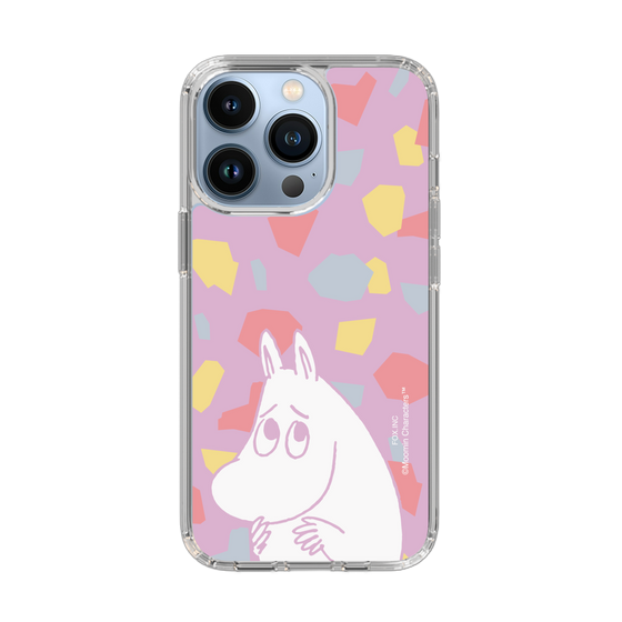 スリムプロテクションケース［ MOOMIN - Fearful face - color ］