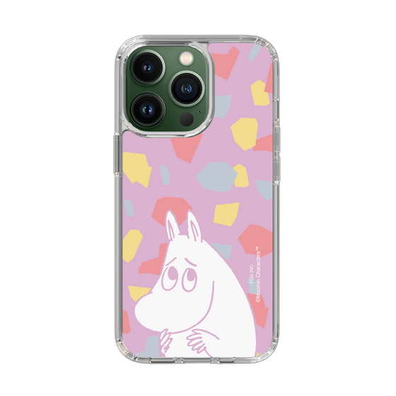スリムプロテクションケース［ MOOMIN - Fearful face - color ］