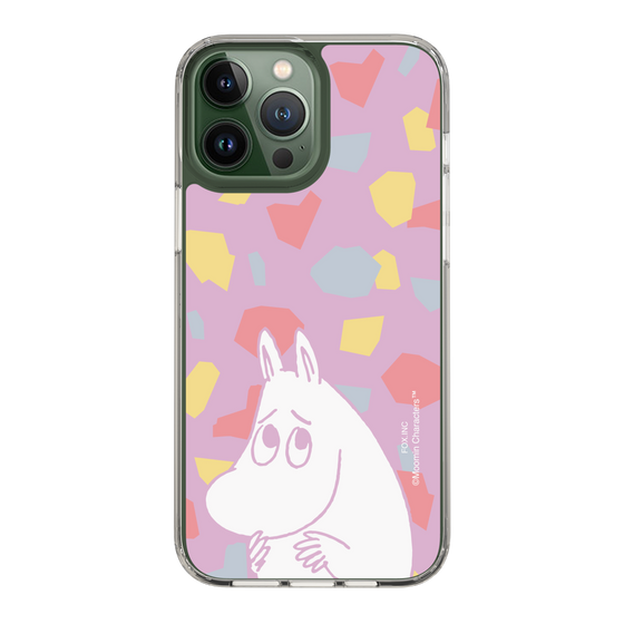 スリムプロテクションケース［ MOOMIN - Fearful face - color ］
