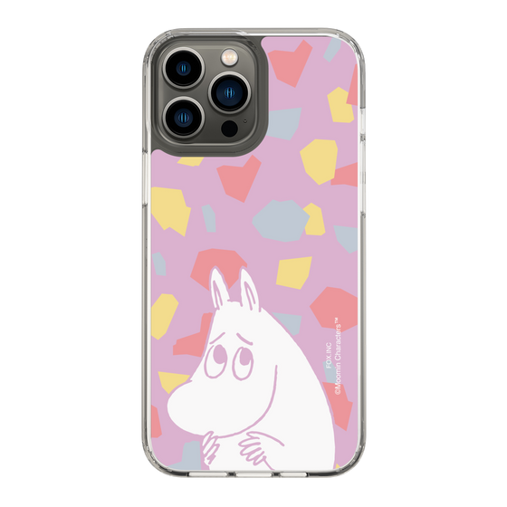 スリムプロテクションケース［ MOOMIN - Fearful face - color ］