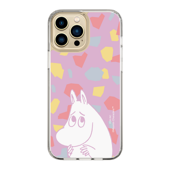 スリムプロテクションケース［ MOOMIN - Fearful face - color ］