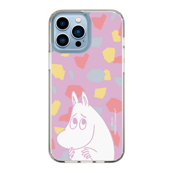 スリムプロテクションケース［ MOOMIN - Fearful face - color ］