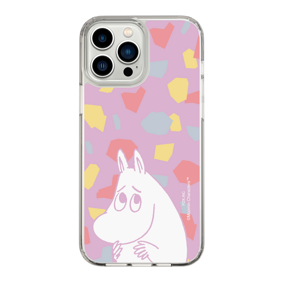 スリムプロテクションケース［ MOOMIN - Fearful face - color ］
