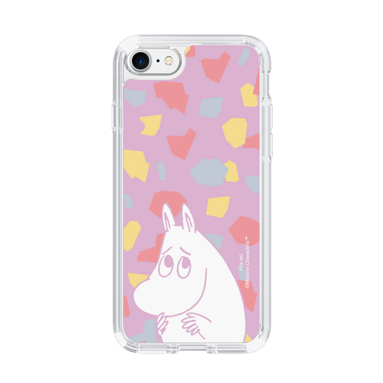 スリムプロテクションケース［ MOOMIN - Fearful face - color ］