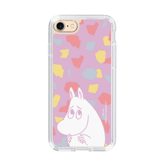 スリムプロテクションケース［ MOOMIN - Fearful face - color ］