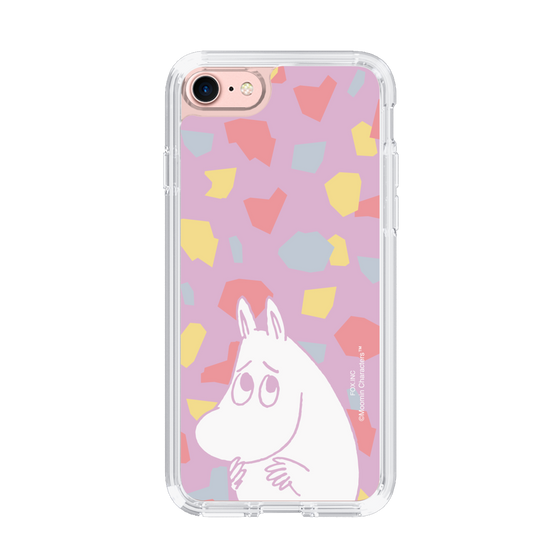 スリムプロテクションケース［ MOOMIN - Fearful face - color ］