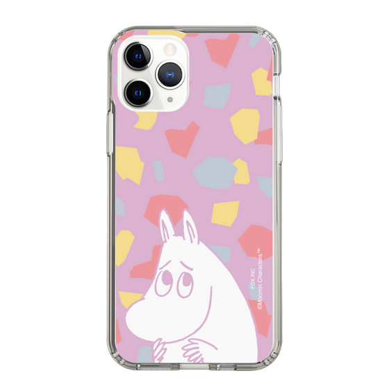 スリムプロテクションケース［ MOOMIN - Fearful face - color ］