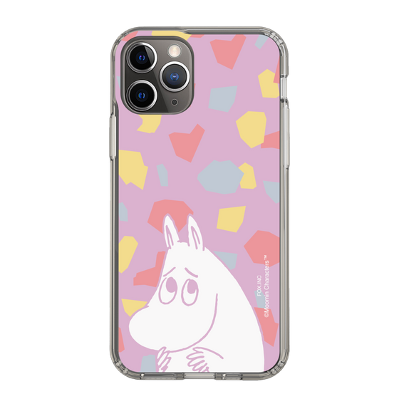 スリムプロテクションケース［ MOOMIN - Fearful face - color ］
