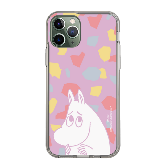 スリムプロテクションケース［ MOOMIN - Fearful face - color ］