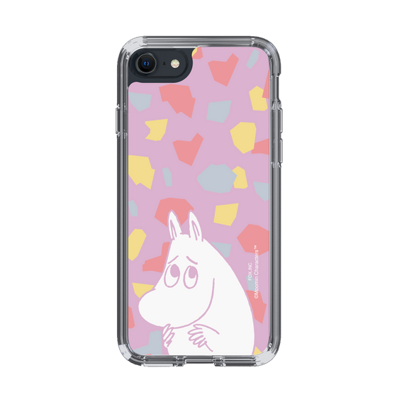 スリムプロテクションケース［ MOOMIN - Fearful face - color ］