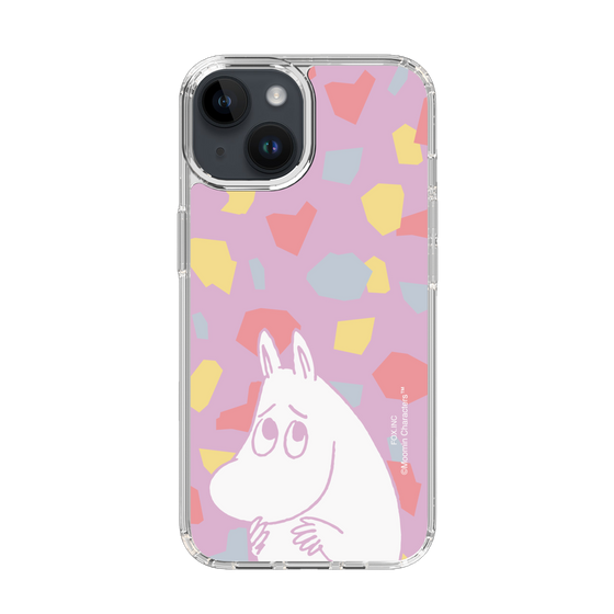 スリムプロテクションケース［ MOOMIN - Fearful face - color ］
