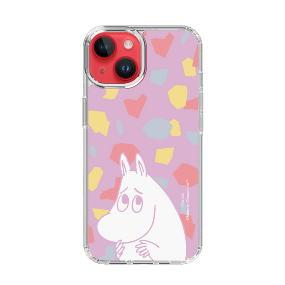 スリムプロテクションケース［ MOOMIN - Fearful face - color ］