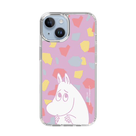 スリムプロテクションケース［ MOOMIN - Fearful face - color ］