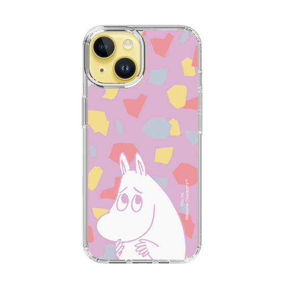 スリムプロテクションケース［ MOOMIN - Fearful face - color ］
