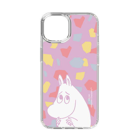 スリムプロテクションケース［ MOOMIN - Fearful face - color ］