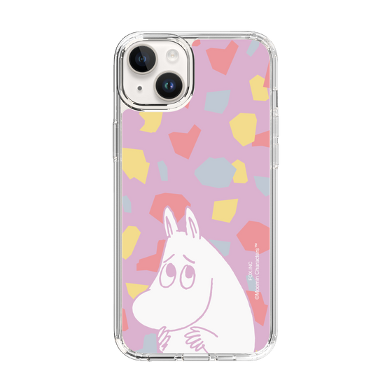 スリムプロテクションケース［ MOOMIN - Fearful face - color ］