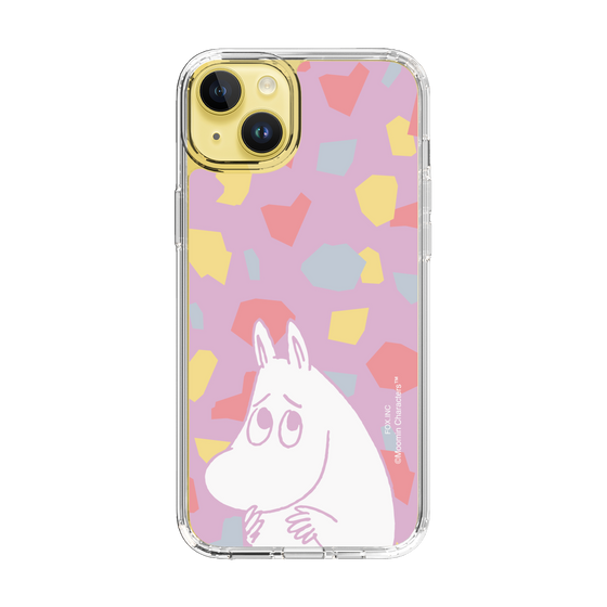 スリムプロテクションケース［ MOOMIN - Fearful face - color ］