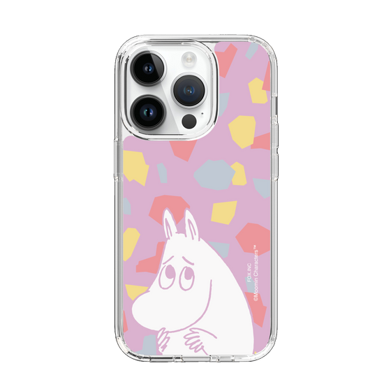 スリムプロテクションケース［ MOOMIN - Fearful face - color ］