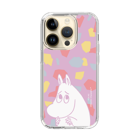 スリムプロテクションケース［ MOOMIN - Fearful face - color ］