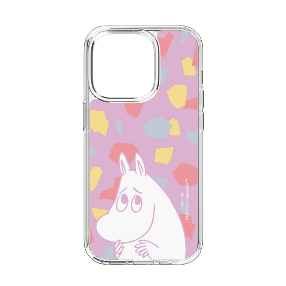 スリムプロテクションケース［ MOOMIN - Fearful face - color ］