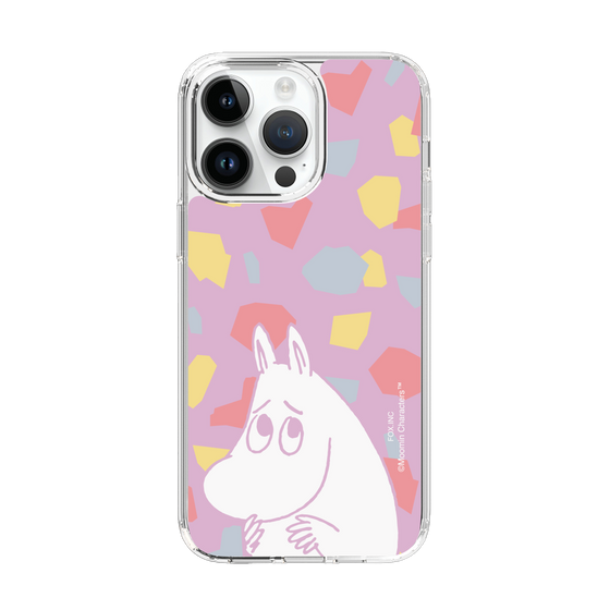 スリムプロテクションケース［ MOOMIN - Fearful face - color ］