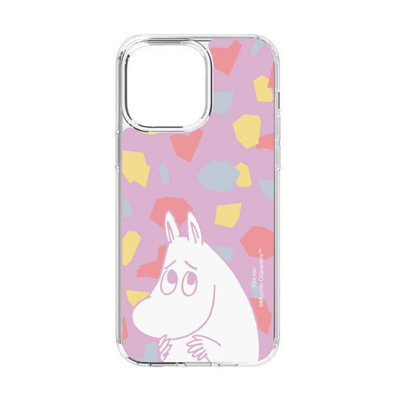 スリムプロテクションケース［ MOOMIN - Fearful face - color ］