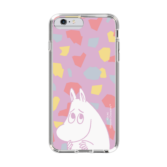 スリムプロテクションケース［ MOOMIN - Fearful face - color ］