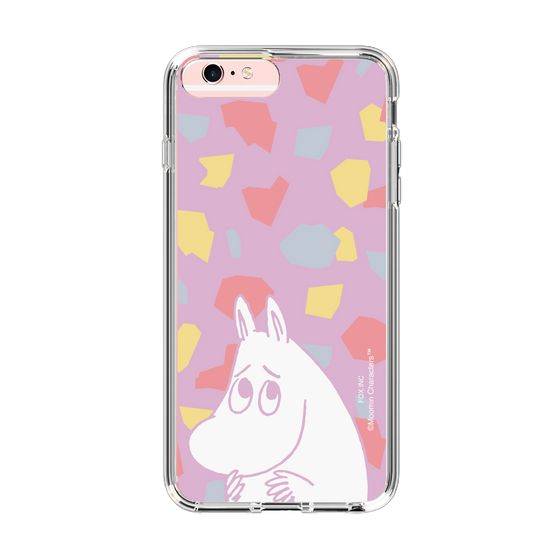 スリムプロテクションケース［ MOOMIN - Fearful face - color ］
