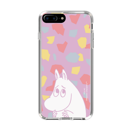 スリムプロテクションケース［ MOOMIN - Fearful face - color ］