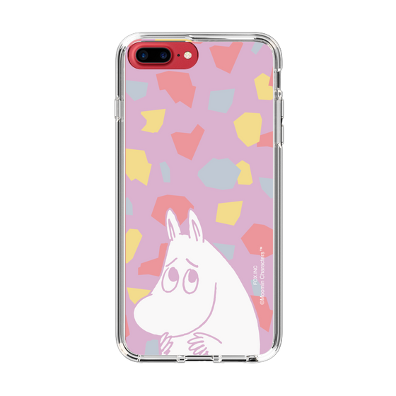 スリムプロテクションケース［ MOOMIN - Fearful face - color ］