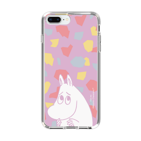 スリムプロテクションケース［ MOOMIN - Fearful face - color ］