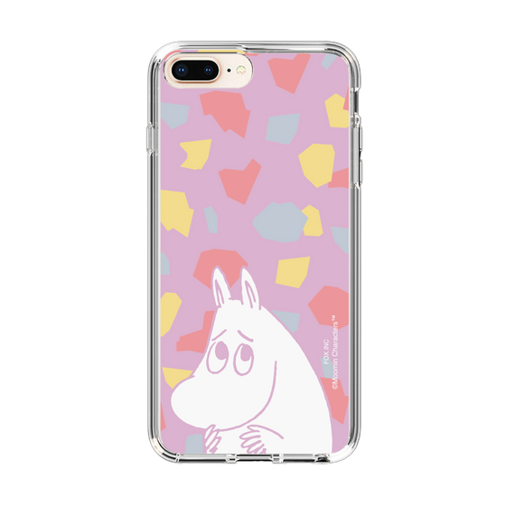 スリムプロテクションケース［ MOOMIN - Fearful face - color ］
