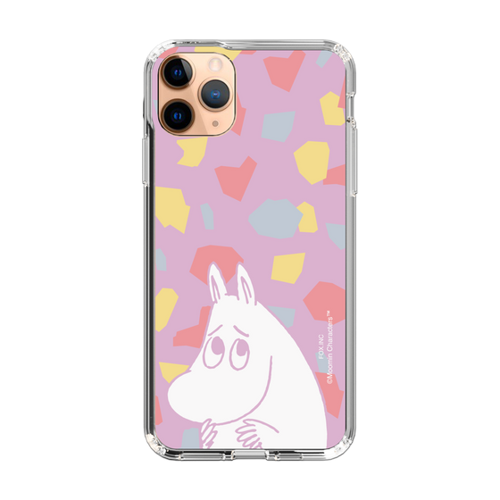 スリムプロテクションケース［ MOOMIN - Fearful face - color ］