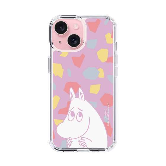 スリムプロテクションケース［ MOOMIN - Fearful face - color ］