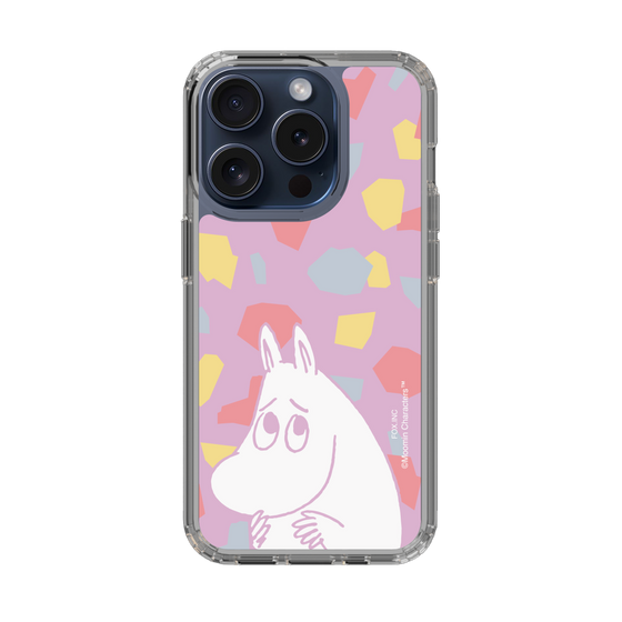 スリムプロテクションケース［ MOOMIN - Fearful face - color ］