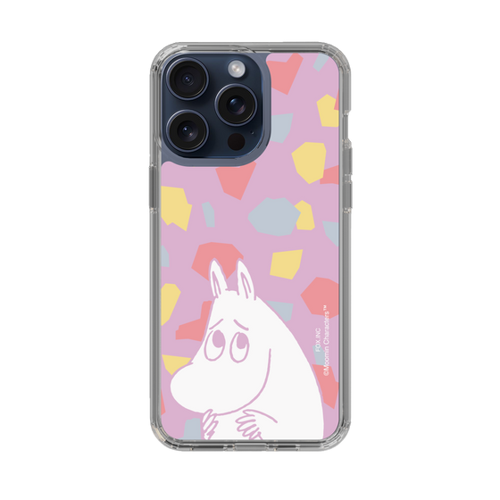 スリムプロテクションケース［ MOOMIN - Fearful face - color ］
