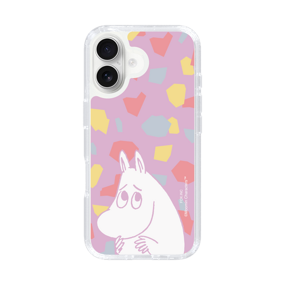 スリムプロテクションケース［ MOOMIN - Fearful face - color ］