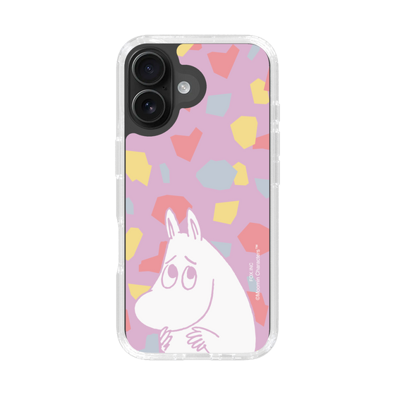 スリムプロテクションケース［ MOOMIN - Fearful face - color ］