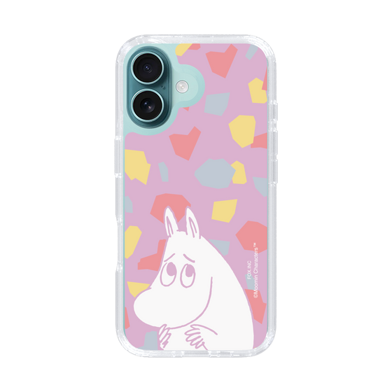 スリムプロテクションケース［ MOOMIN - Fearful face - color ］