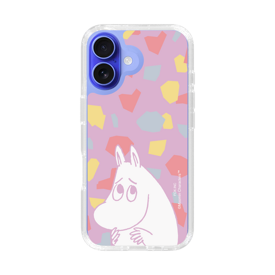 スリムプロテクションケース［ MOOMIN - Fearful face - color ］