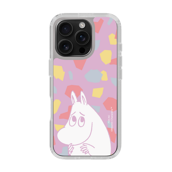 スリムプロテクションケース［ MOOMIN - Fearful face - color ］