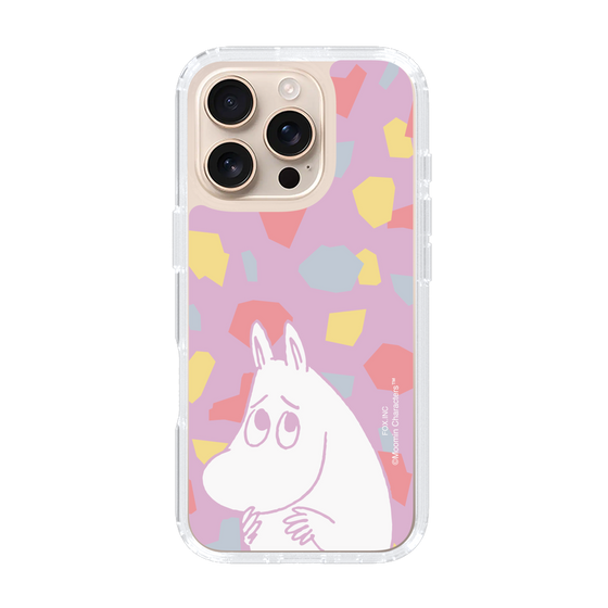 スリムプロテクションケース［ MOOMIN - Fearful face - color ］