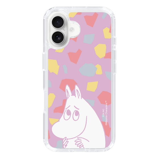 スリムプロテクションケース［ MOOMIN - Fearful face - color ］