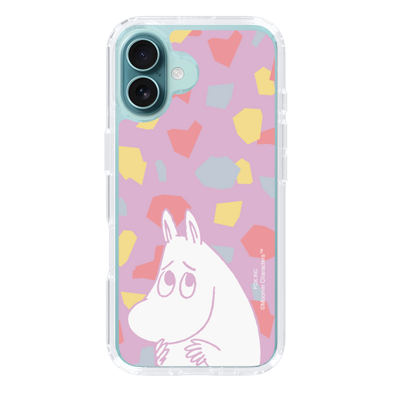 スリムプロテクションケース［ MOOMIN - Fearful face - color ］